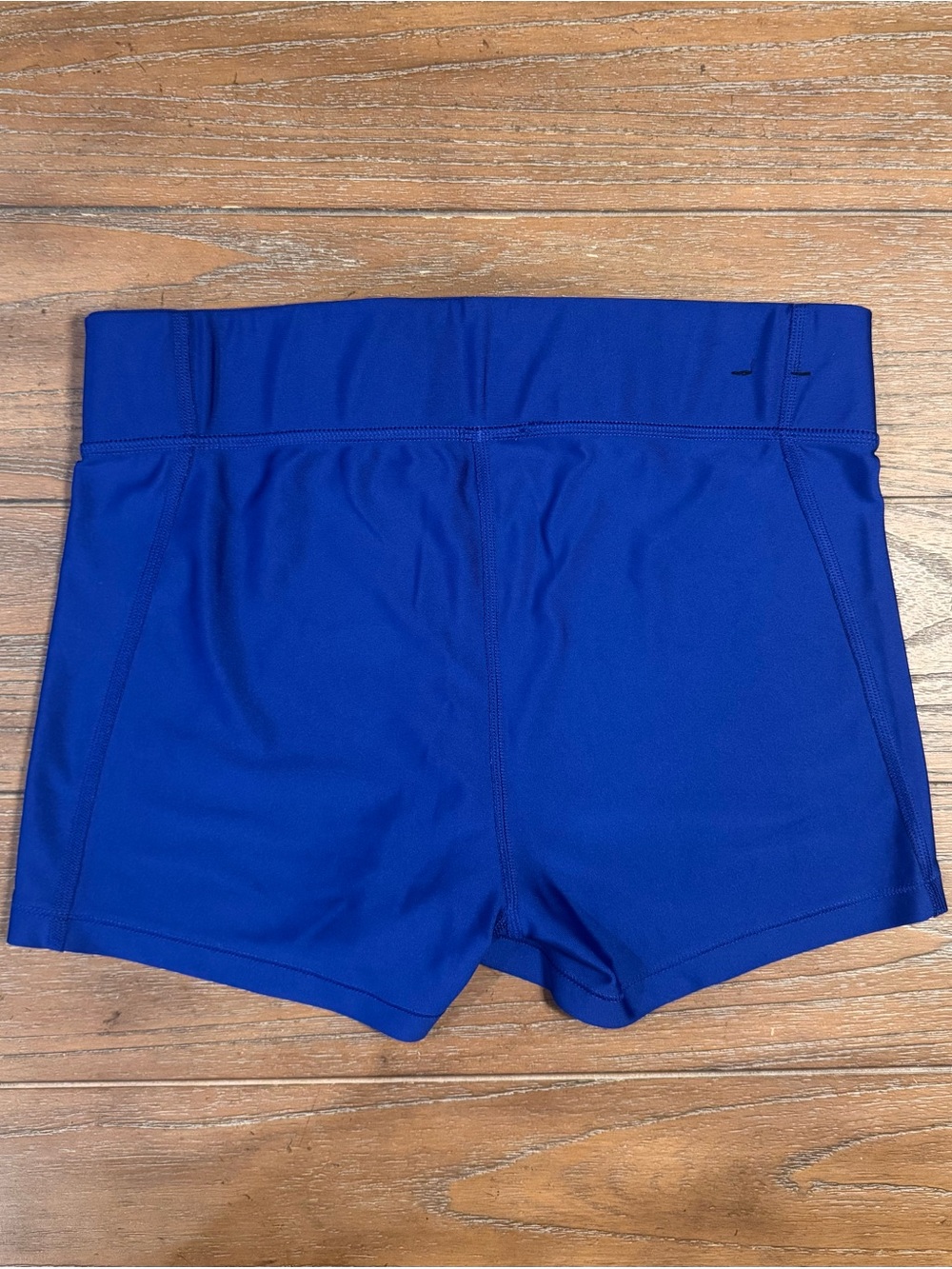 Under Armour Women’s Royal Blue Athletic Compression Shorts - Picture 6 of 7